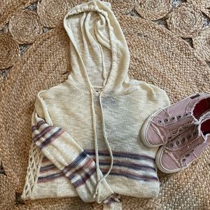 Paper Crane Knit Hoodie